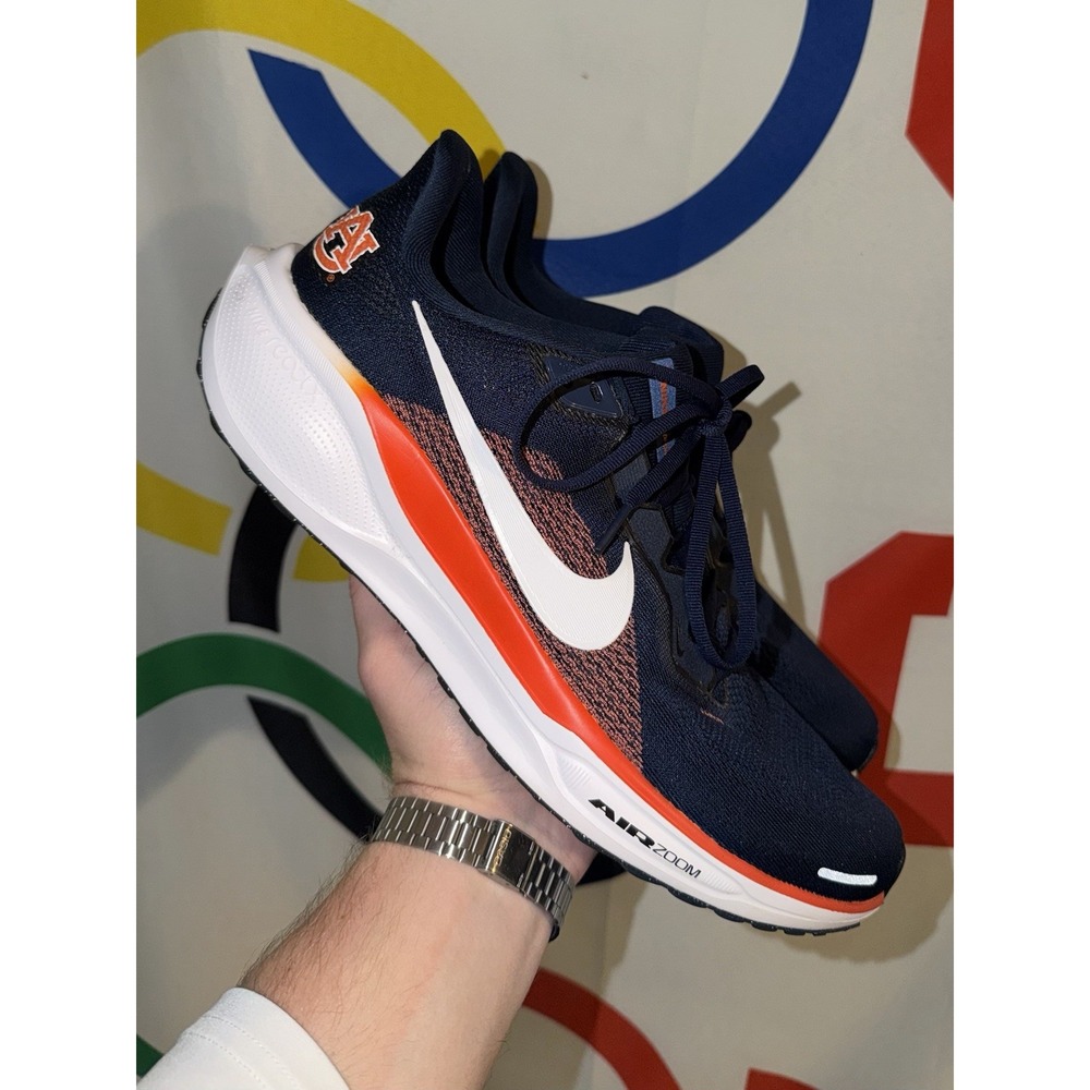 Nike Pegasus 41 Auburn Tigers Sneakers Mens 12 Football Training Running
